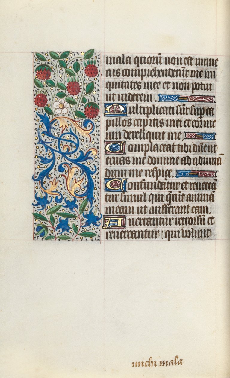 Libro de Horas Uso de Ruan: fol. 126v de Master of the Geneva Latini