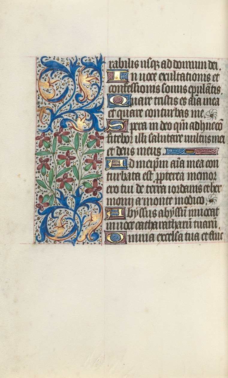 Libro de Horas Uso de Rouen: fol. 129v, c. 1470 de Master of the Geneva Latini