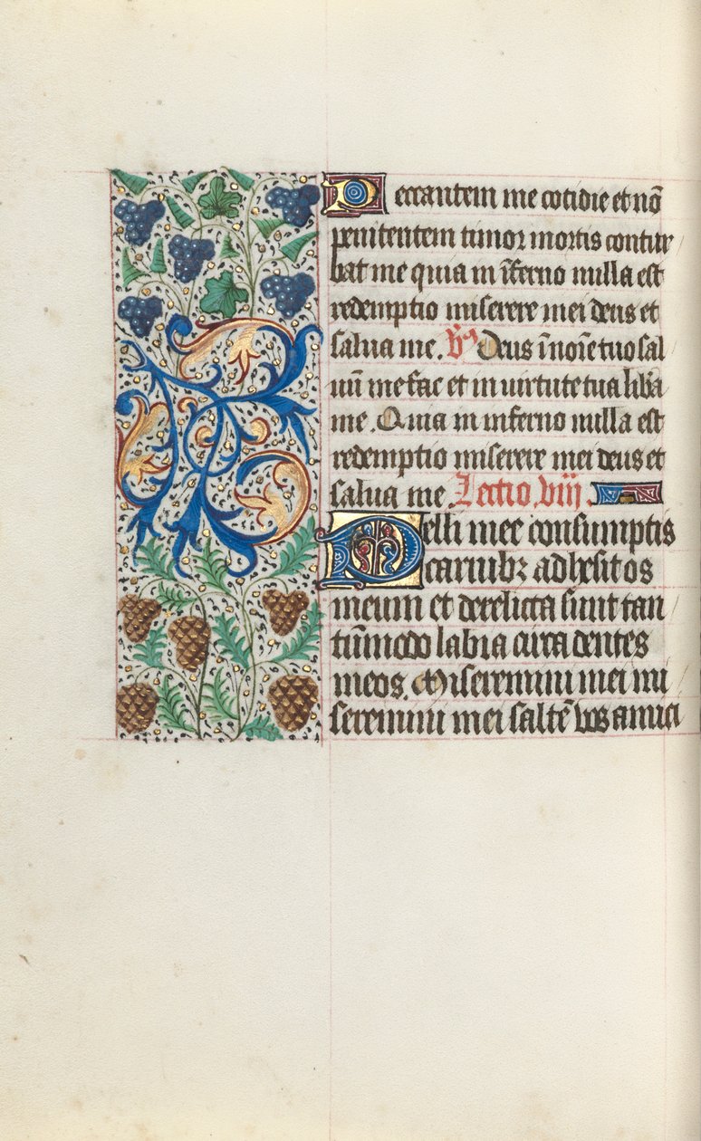 Libro de Horas Uso de Rouen: fol. 131v, c. 1470 de Master of the Geneva Latini