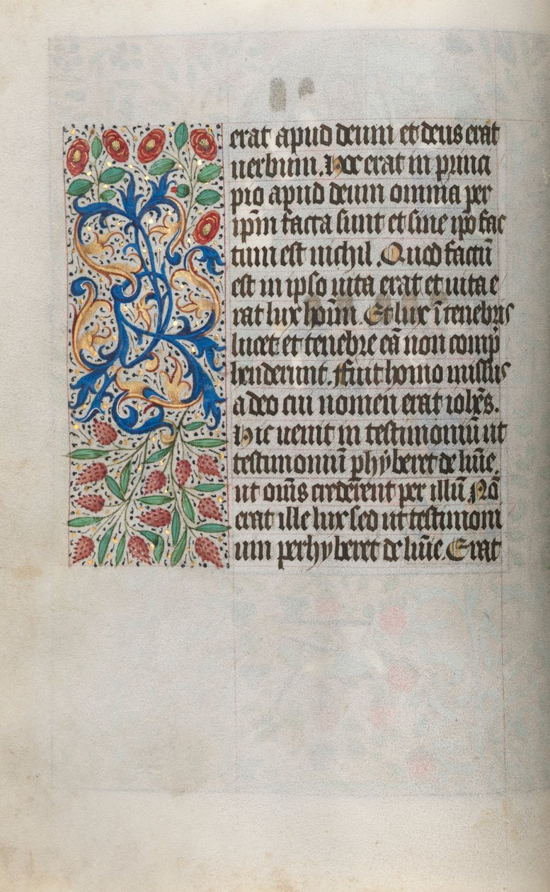 Libro de Horas Uso de Rouen: fol. 13v, c. 1470 de Master of the Geneva Latini