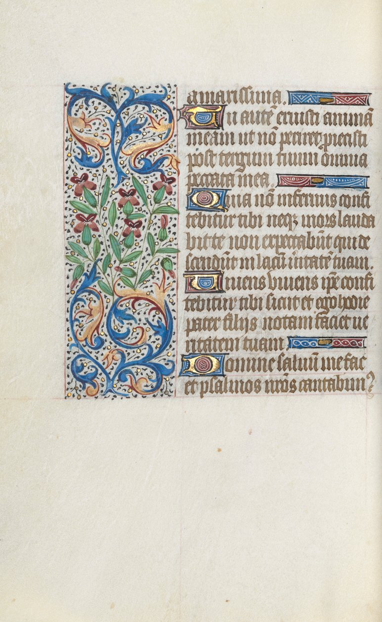 Libro de Horas Uso de Rouen: fol. 140v, c. 1470 de Master of the Geneva Latini