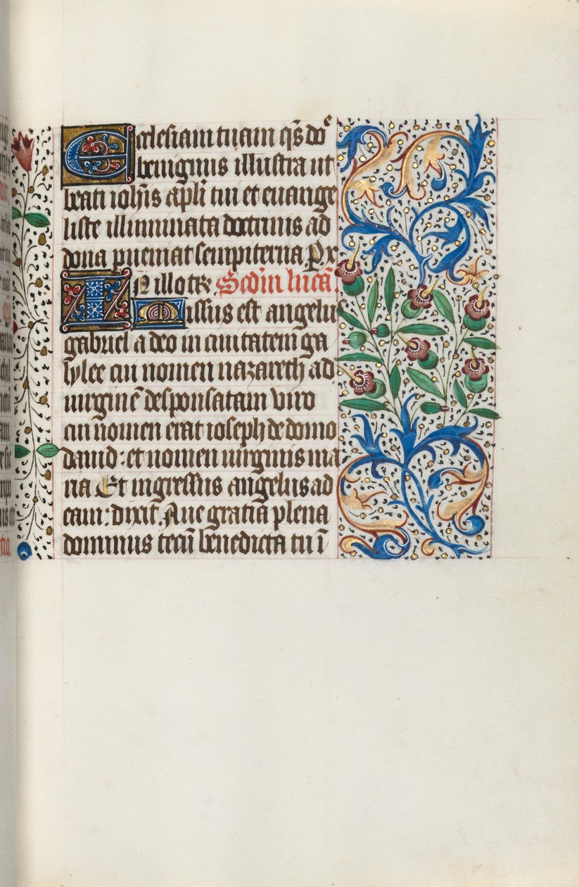 Libro de Horas Uso de Ruan: fol. 141r, c. 1470 de Master of the Geneva Latini