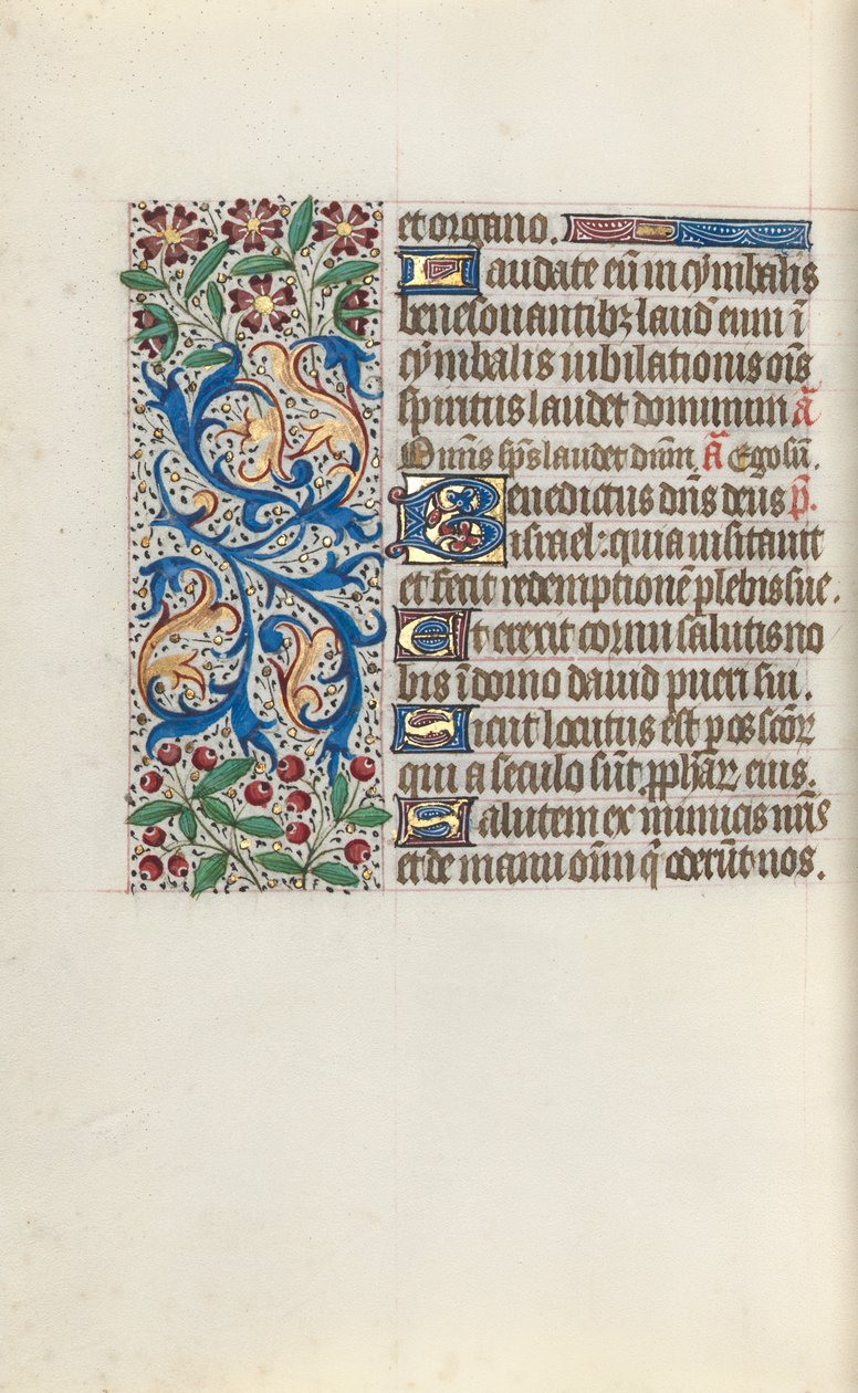 Libro de Horas Uso de Rouen: fol. 143v, c. 1470 de Master of the Geneva Latini
