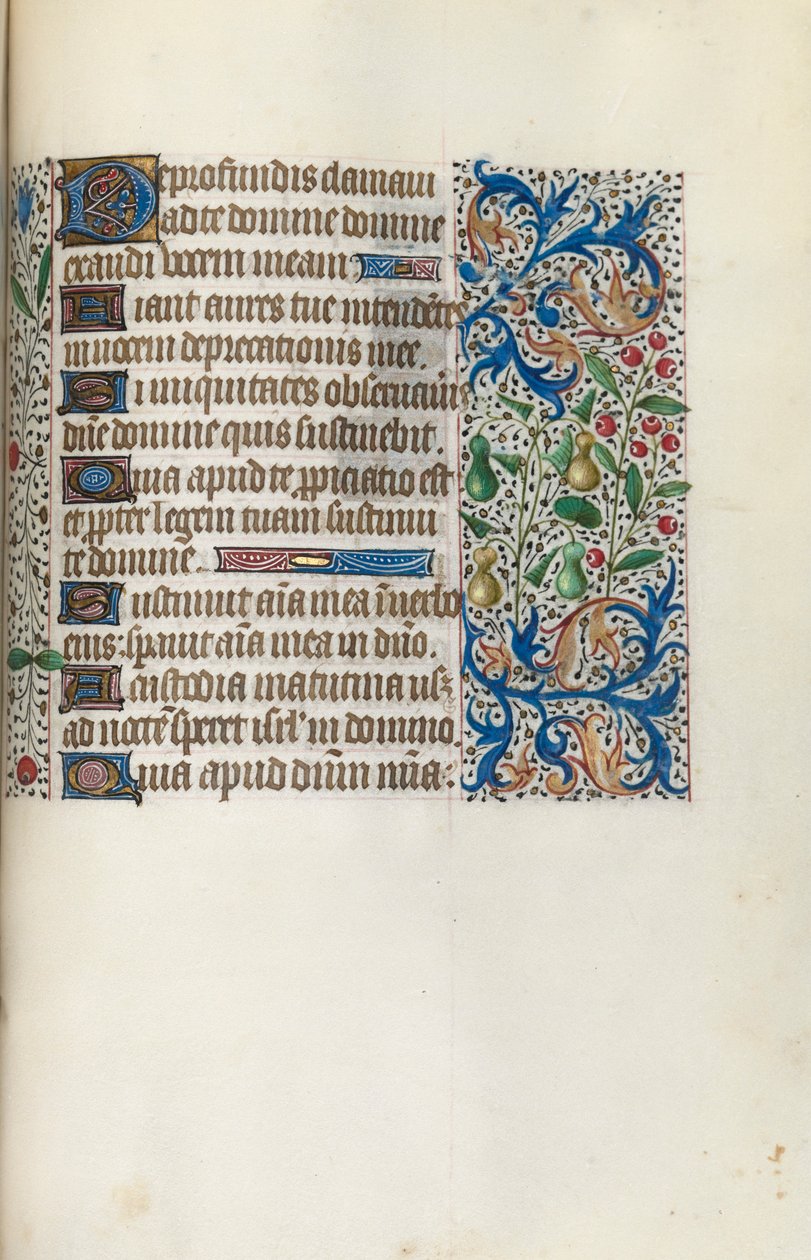 Libro de Horas Uso de Rouen: fol. 145r, c. 1470 de Master of the Geneva Latini