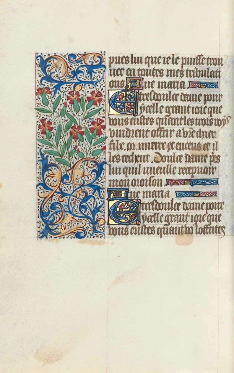 Libro de Horas Uso de Ruan: fol. 148v, c. 1470 de Master of the Geneva Latini