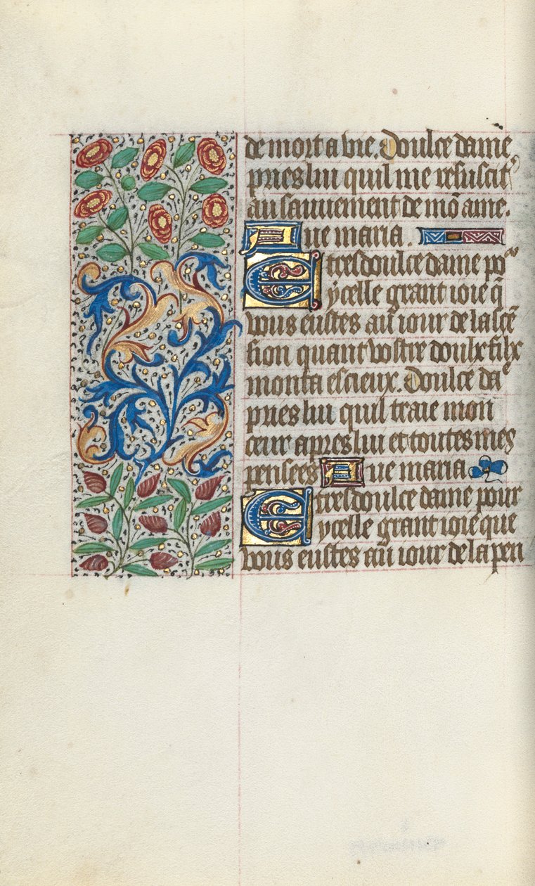 Libro de Horas Uso de Ruan: fol. 150v, c. 1470 de Master of the Geneva Latini