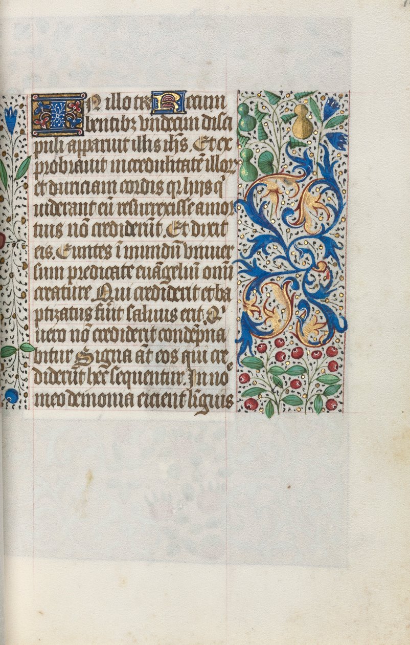 Libro de horas Uso de Rouen: fol. 18r, c. 1470 de Master of the Geneva Latini
