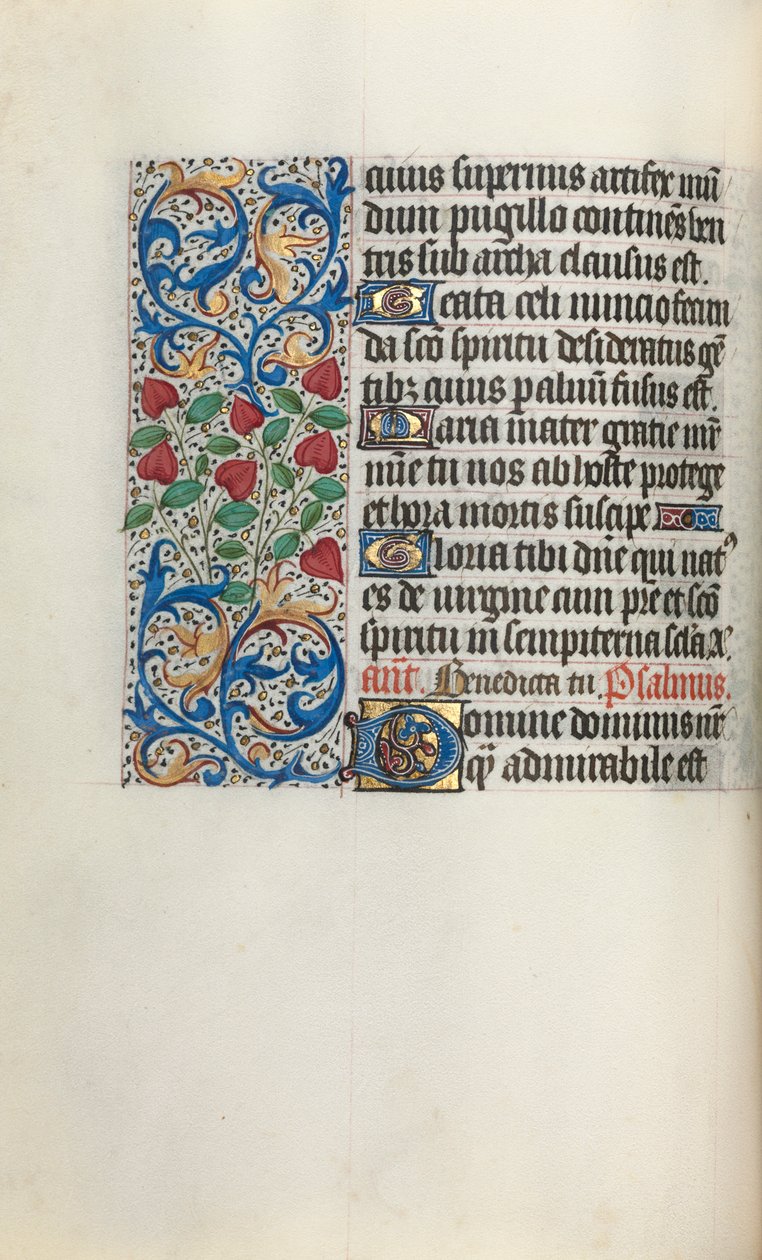 Libro de horas Uso de Rouen: fol. 30v de Master of the Geneva Latini
