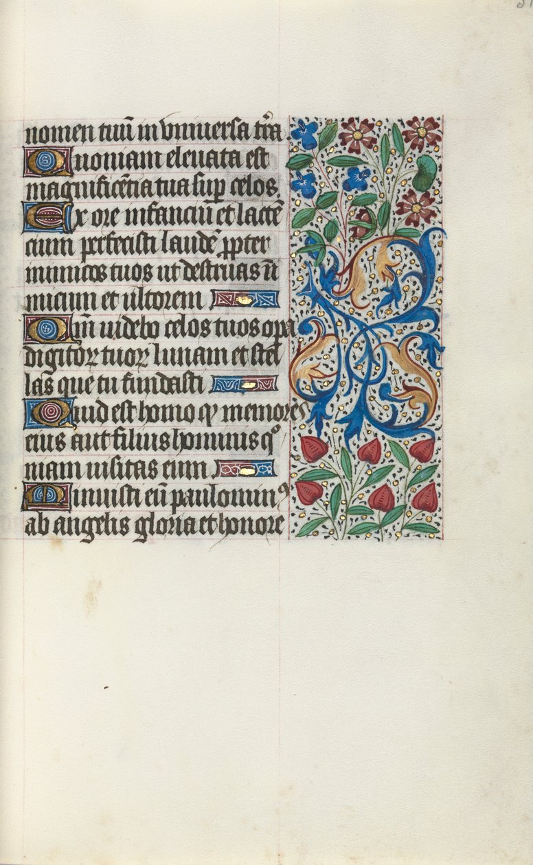 Libro de Horas Uso de Rouen: fol. 31r, c. 1470 de Master of the Geneva Latini