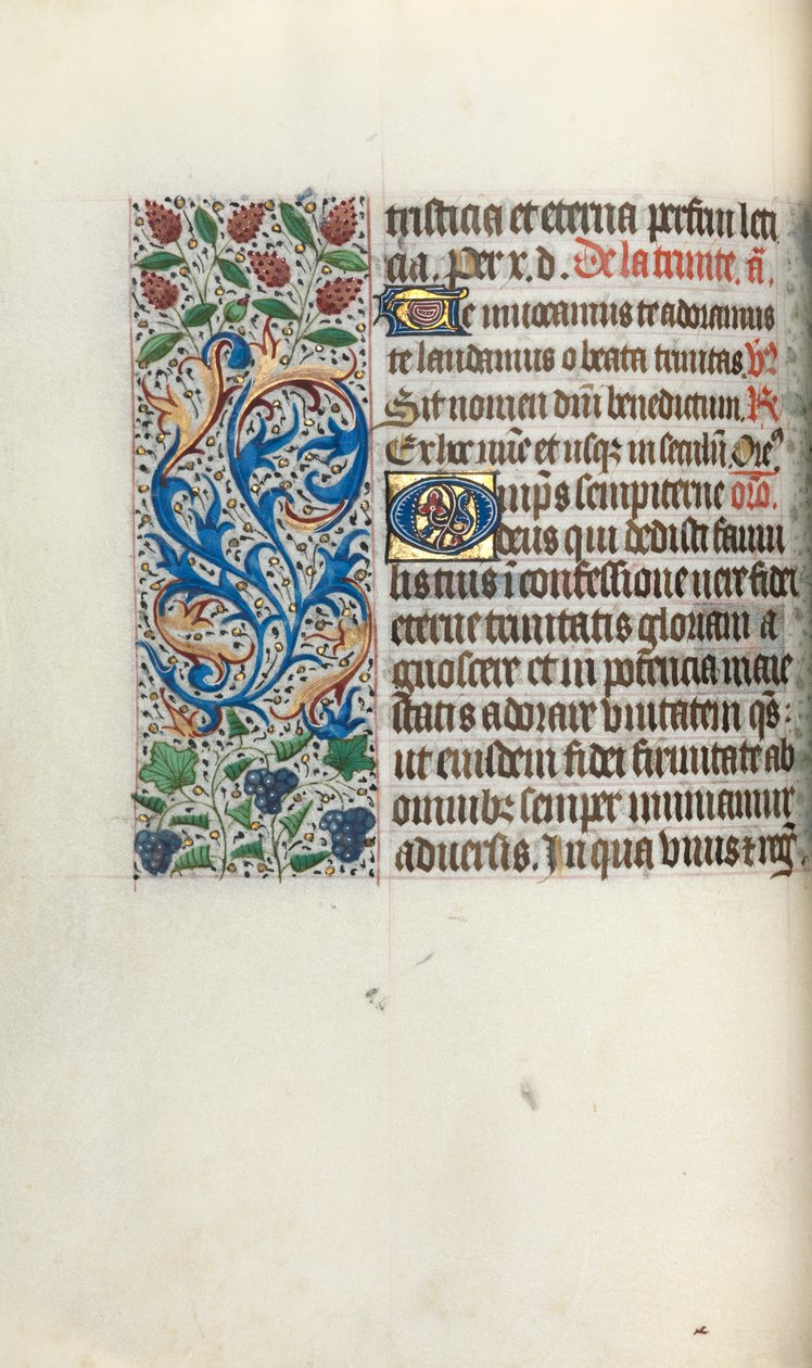 Libro de Horas Uso de Rouen: fol. 49v, c. 1470 de Master of the Geneva Latini