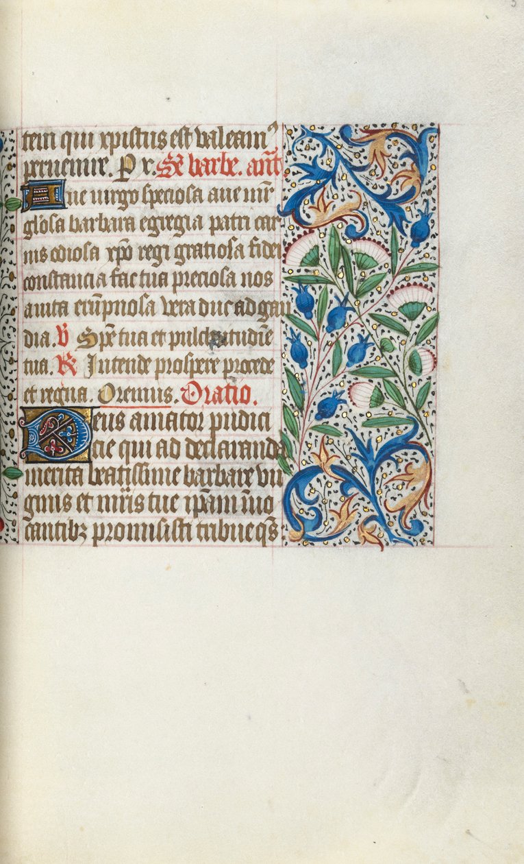 Libro de Horas Uso de Ruan: fol. 54r, c. 1470 de Master of the Geneva Latini