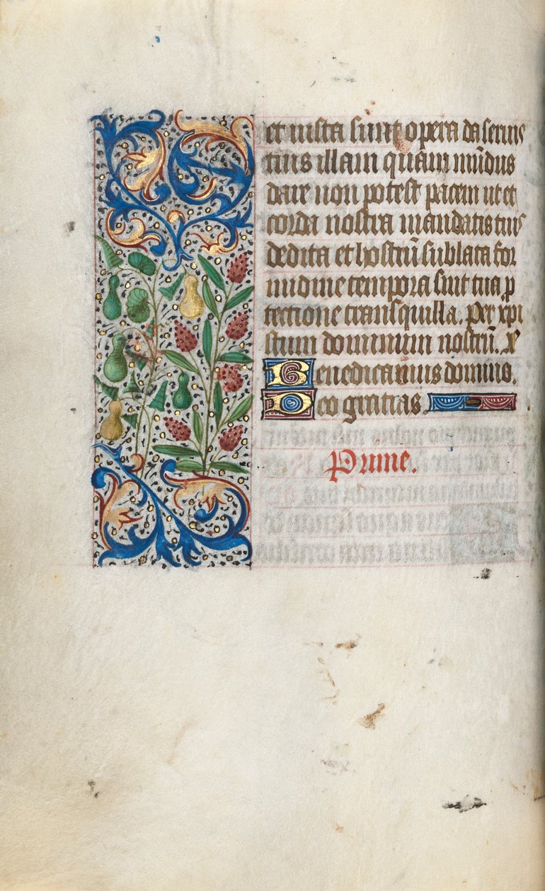 Libro de Horas Uso de Rouen: fol. 55v, c. 1470 de Master of the Geneva Latini