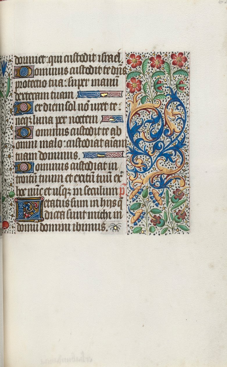 Libro de Horas Uso de Rouen: fol. 62r, c. 1470 de Master of the Geneva Latini