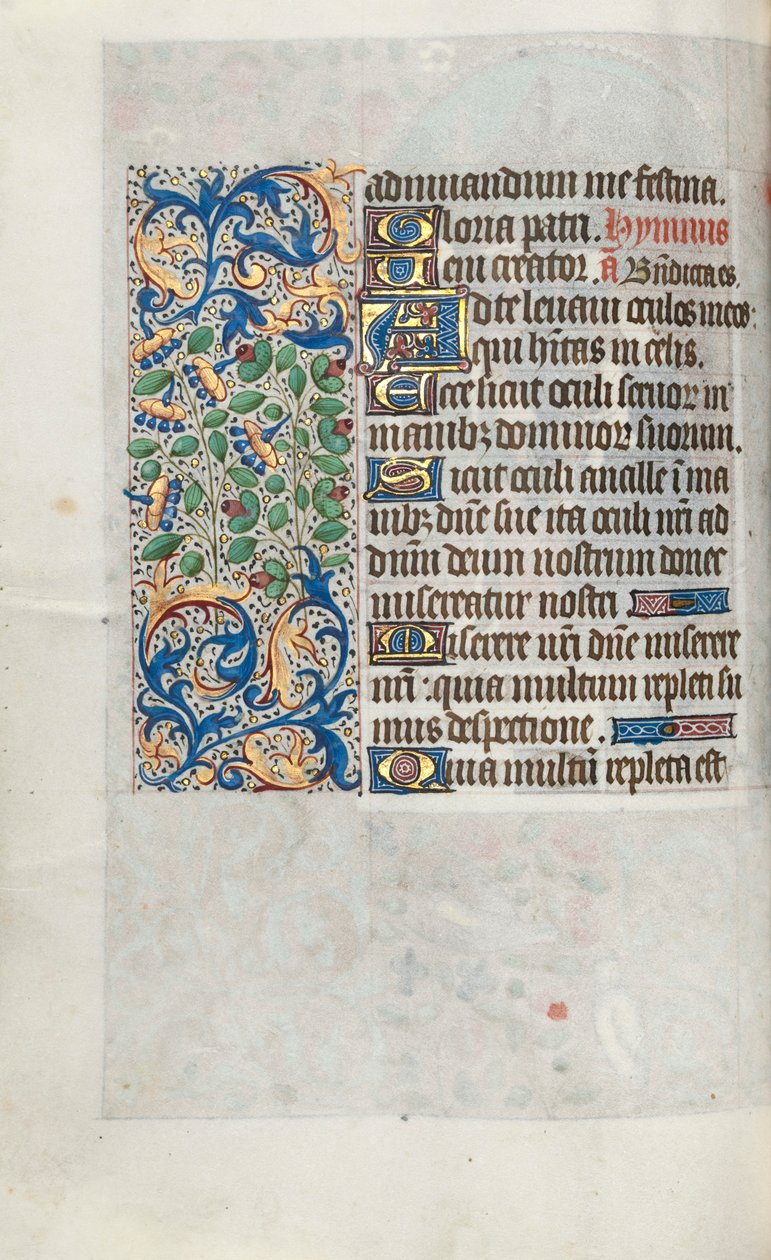 Libro de Horas Uso de Rouen: fol. 64v, c. 1470 de Master of the Geneva Latini