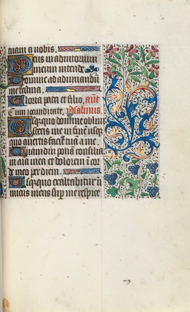 Libro de Horas Uso de Ruan: fol. 75r, c. 1470 de Master of the Geneva Latini