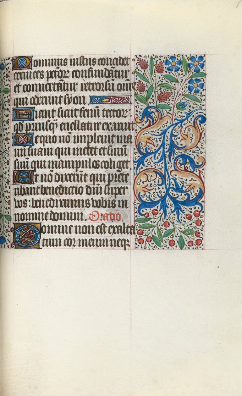 Libro de Horas Uso de Ruan: fol. 77r, c. 1470 de Master of the Geneva Latini