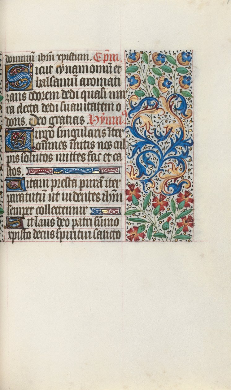 Libro de Horas Uso de Rouen: fol. 78r de Master of the Geneva Latini
