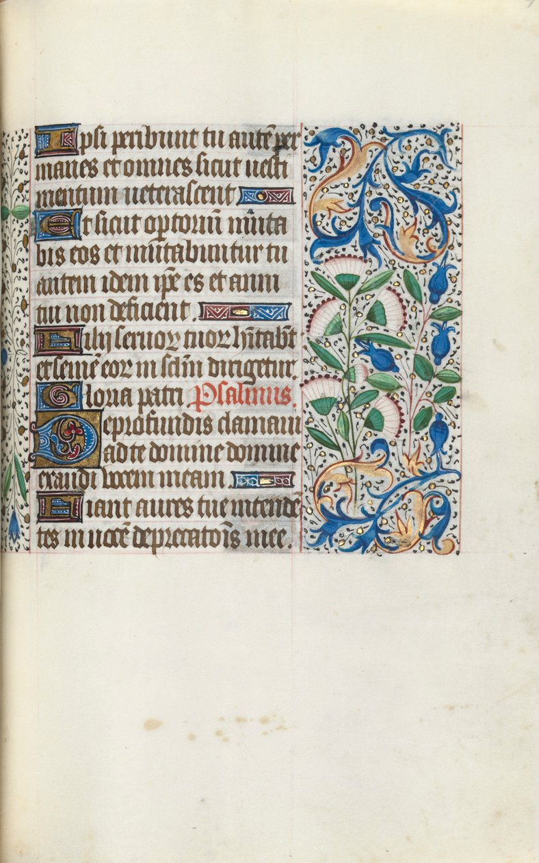 Libro de Horas Uso de Ruan: fol. 90r, c. 1470 de Master of the Geneva Latini