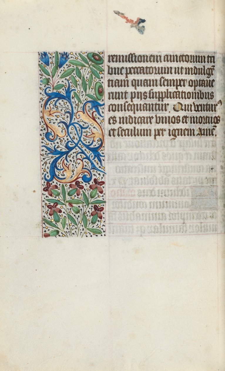 Libro de Horas Uso de Rouen: fol. 96v de Master of the Geneva Latini