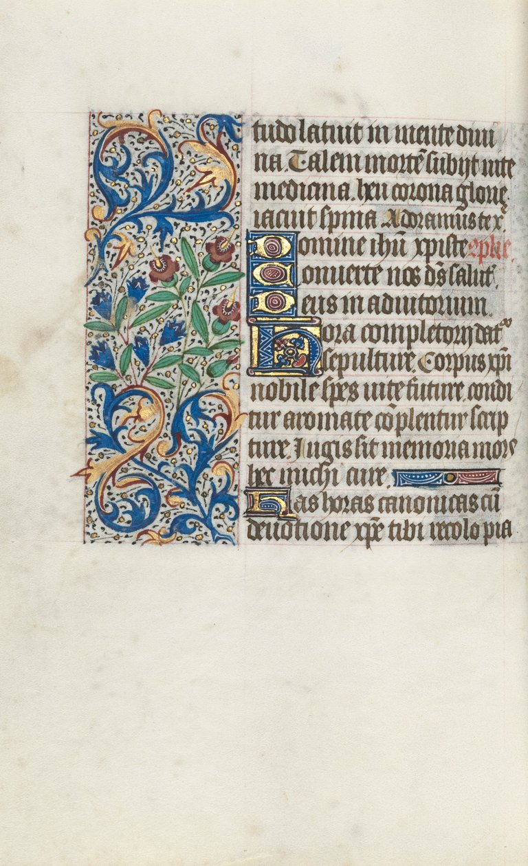 Libro de Horas Uso de Rouen: fol. 98v, c. 1470 de Master of the Geneva Latini