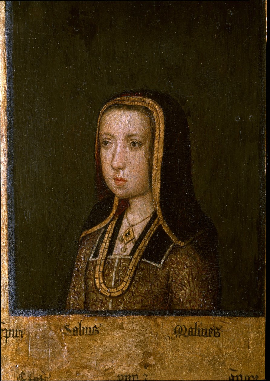 Retrato de Margarita de Austria, en 1494 de Master of the Guild of Saint George