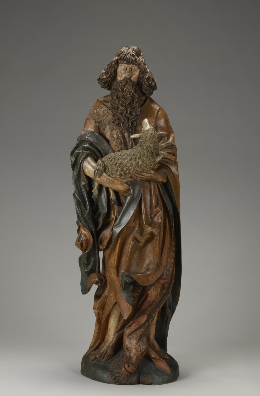 San Juan Bautista (parcialmente policromado) de Master of the Harburger Altar