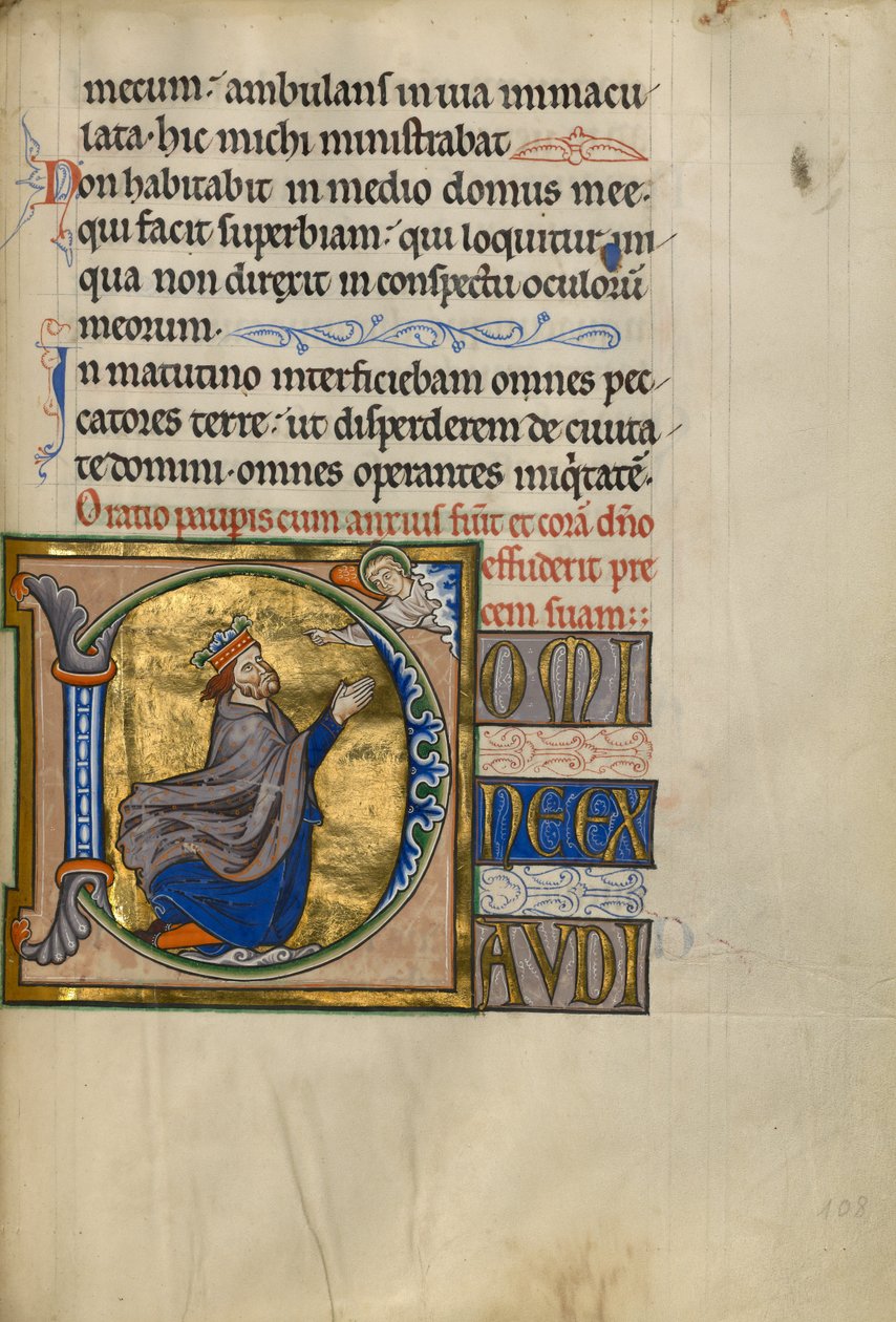 Salterio de Master of the Ingeborg Psalter