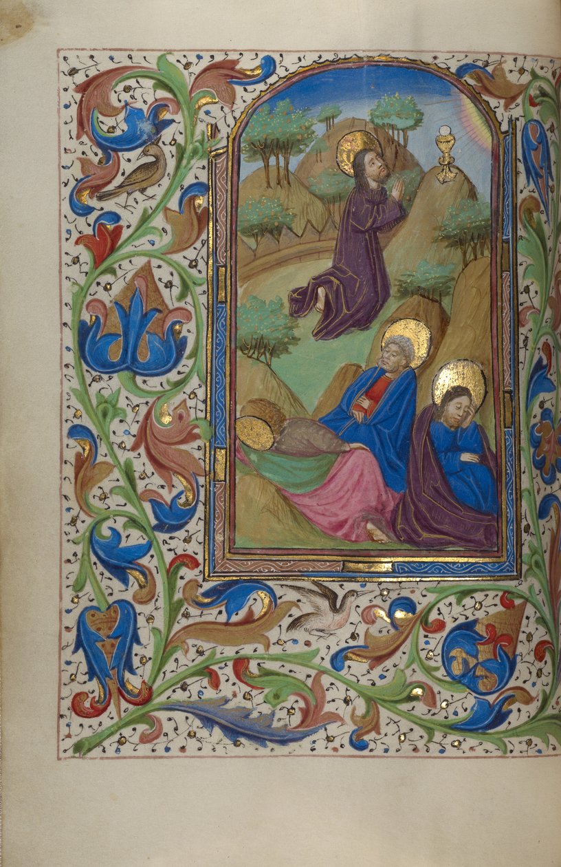 La agonía en el huerto de Master of the Lee Hours