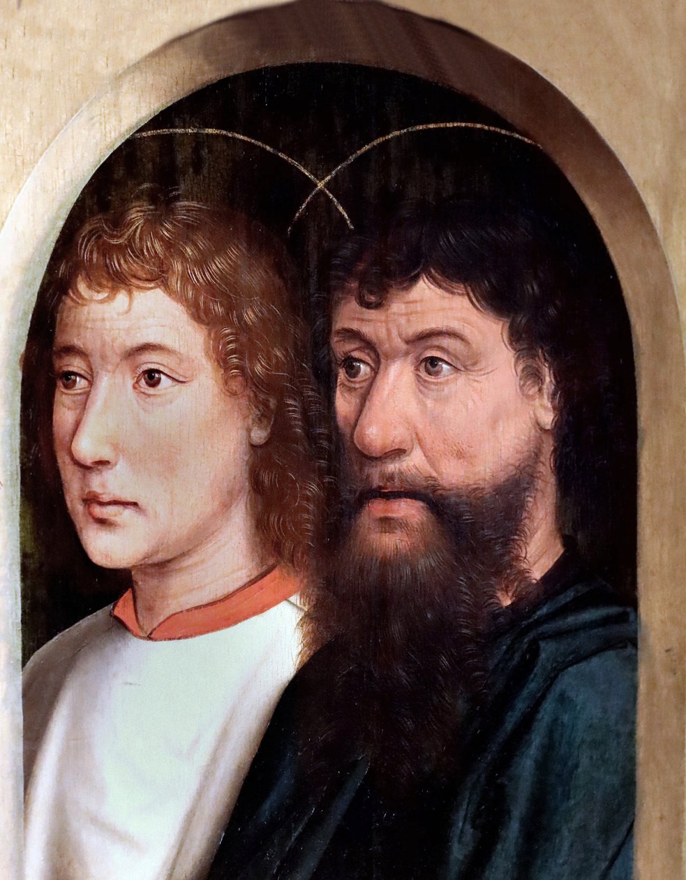 Holandés: Dos apóstoles () de Master of the Legend of Saint Lucy
