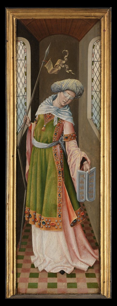Figura alegórica de la Sinagoga, de la Leyenda de Santa Úrsula de Master of the Legend of St. Ursula