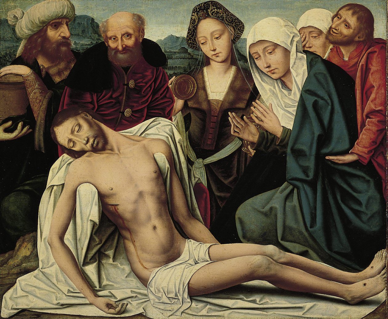 El lamento por Cristo muerto de Master of the Mansi Magdalen