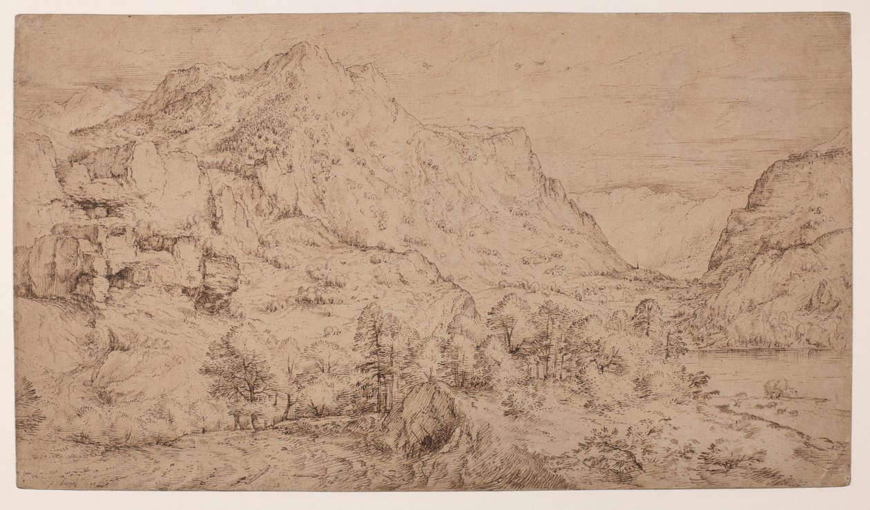 Paisaje alpino de Master of the Mountain Landscapes