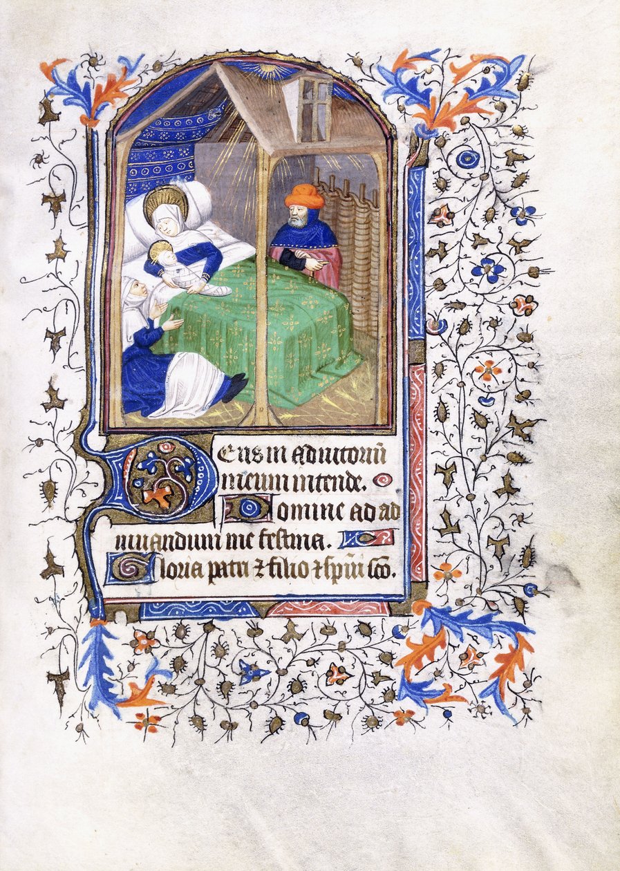 Natividad, c.1430-1440 de Master of the Munich Golden Legend