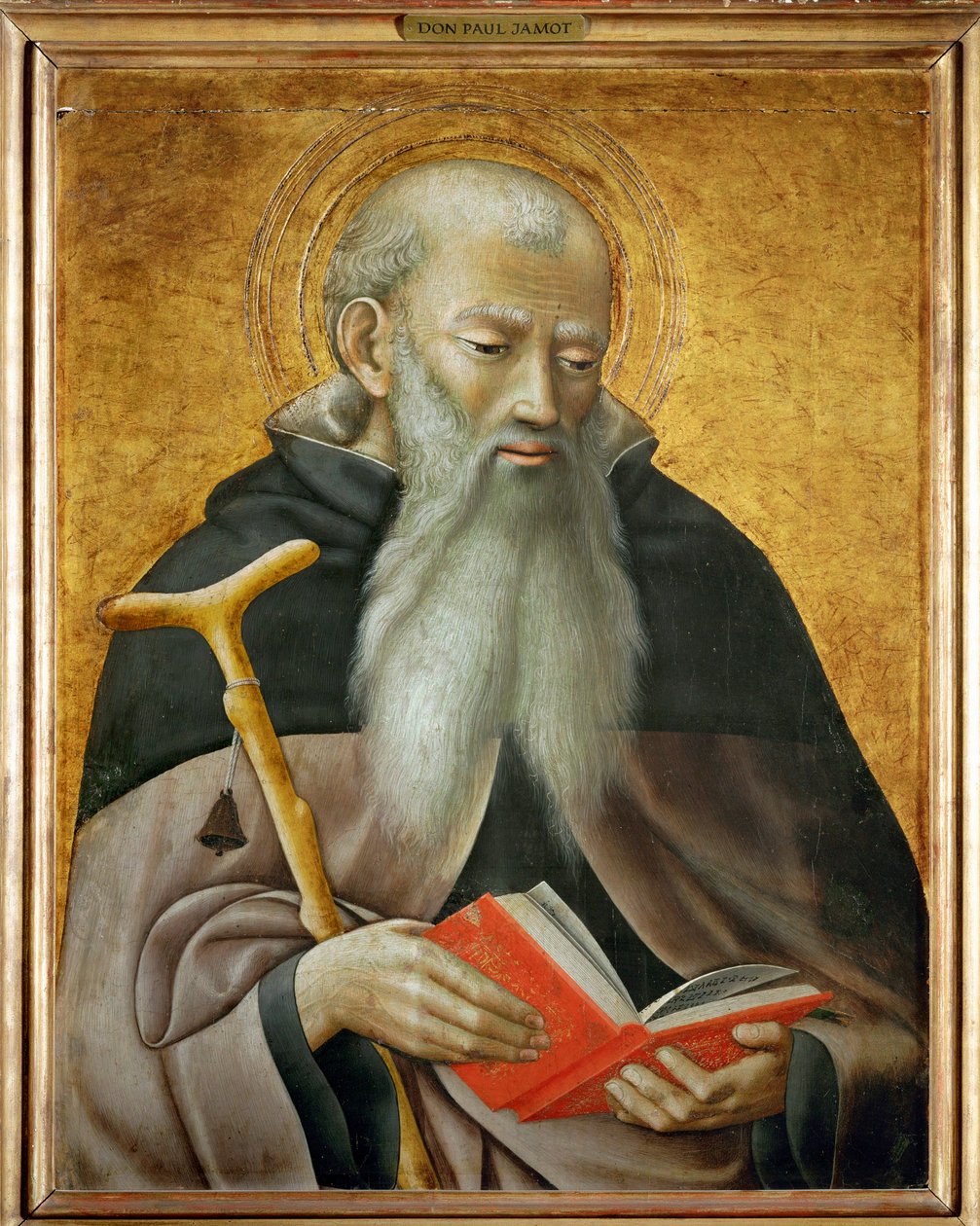 San Antonio abad ... de Master of the Osservanza