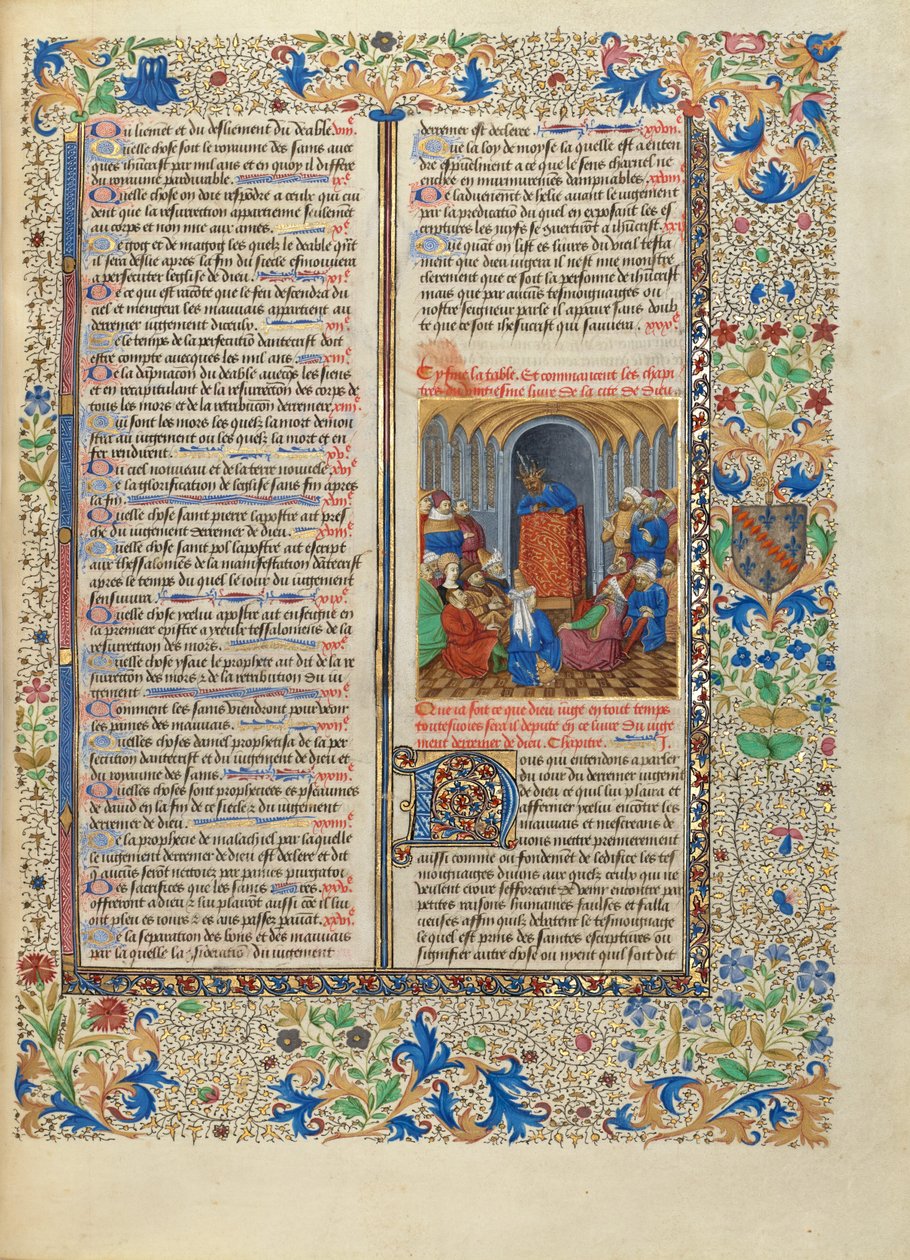 La predicación del diablo de Master of the Oxford Hours