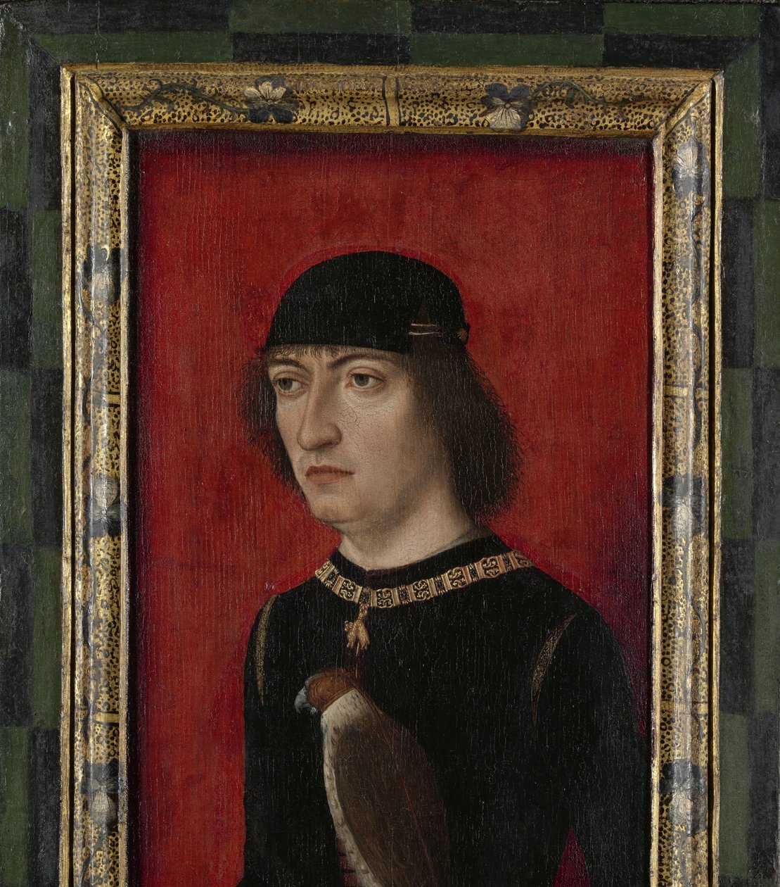 Retrato de Engelbert II, Conde de Nassau
Retrato de Engelbert II, Conde de Nassau, Señor de Breda. Regente de todos los Países Bajos en nombre de Felipe el Hermoso de Master of the Portraits of Princes