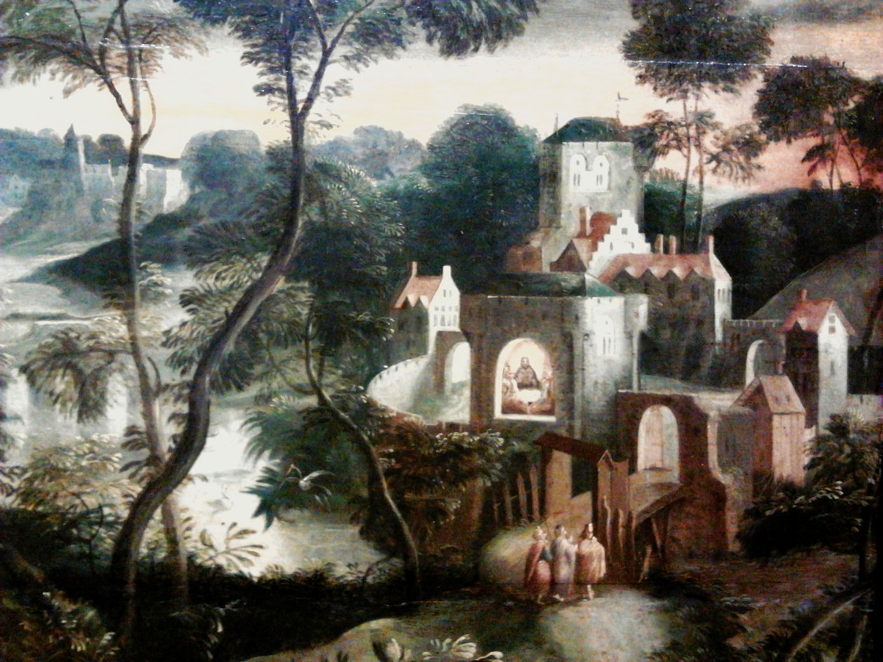 Cristo con los discípulos de Emaús


 (detalle). de Master of the Prodigal Son