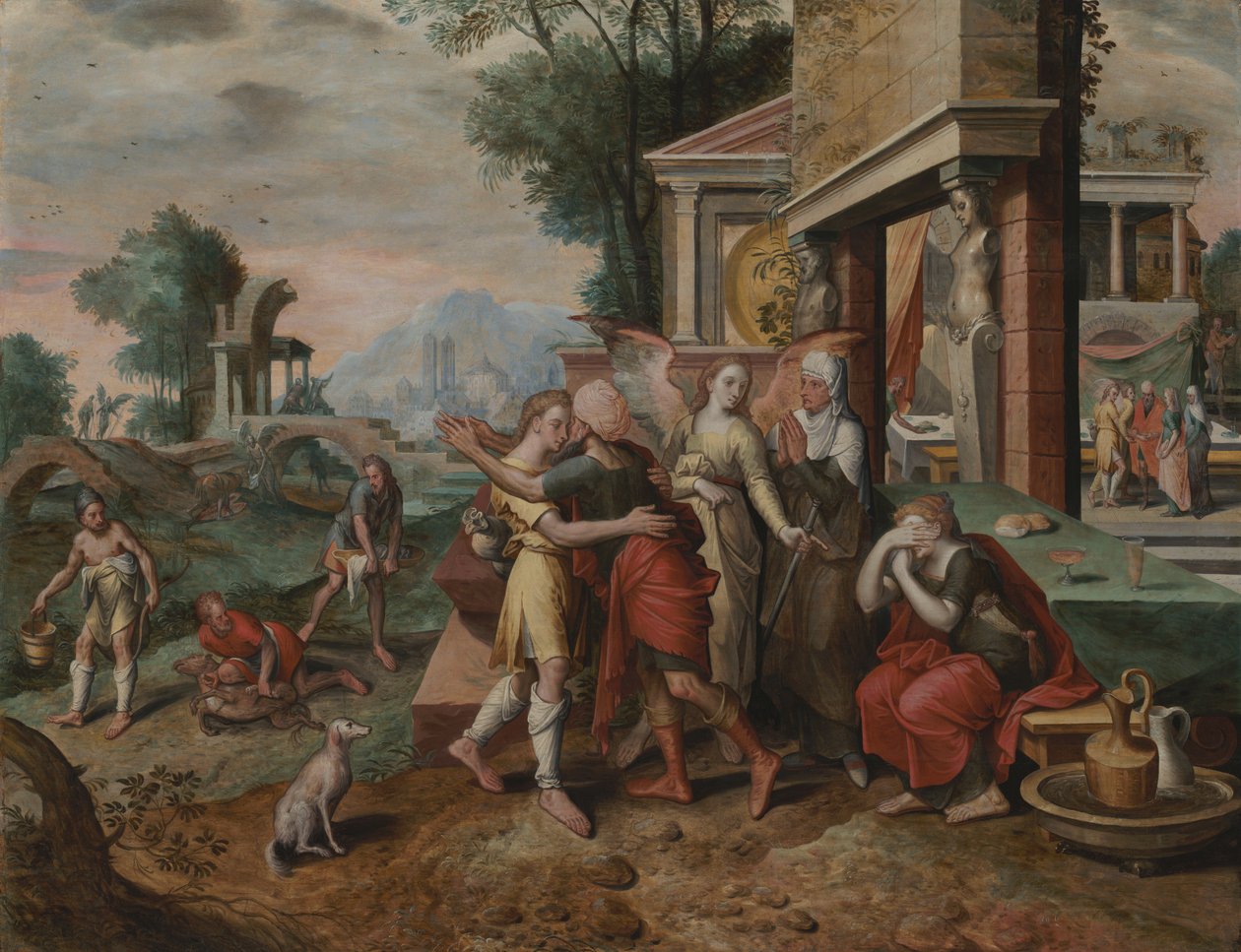 El regreso de Tobías de Master of the Prodigal Son