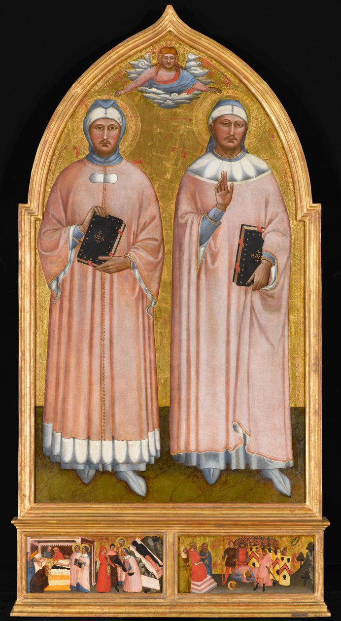 San Cosme y San Damián, c.1370-1375 de Master of the Rinuccini Chapel