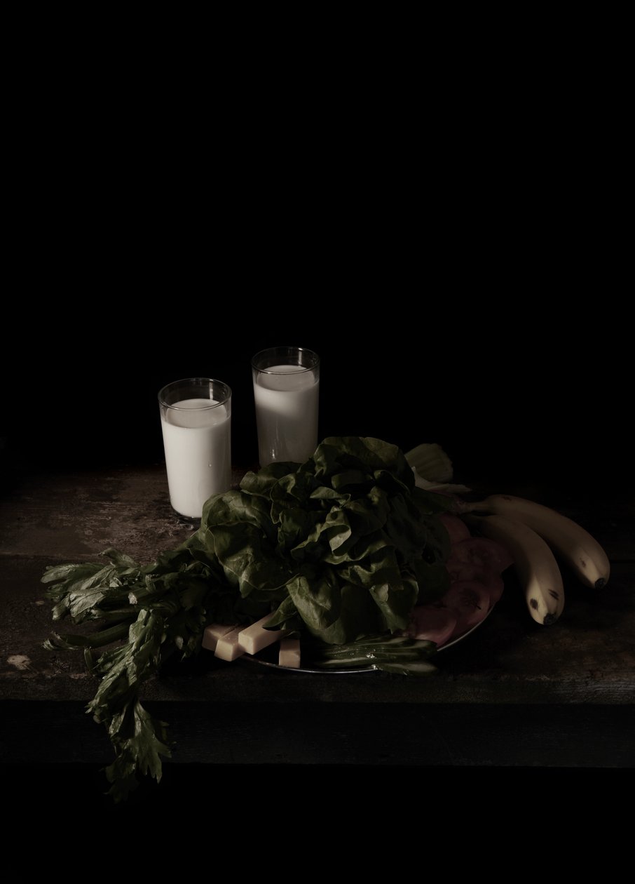 Última comida en el corredor de la muerte, Texas; Frank McFarland, 2011 (fotografía tipo C). de Mat Collishaw