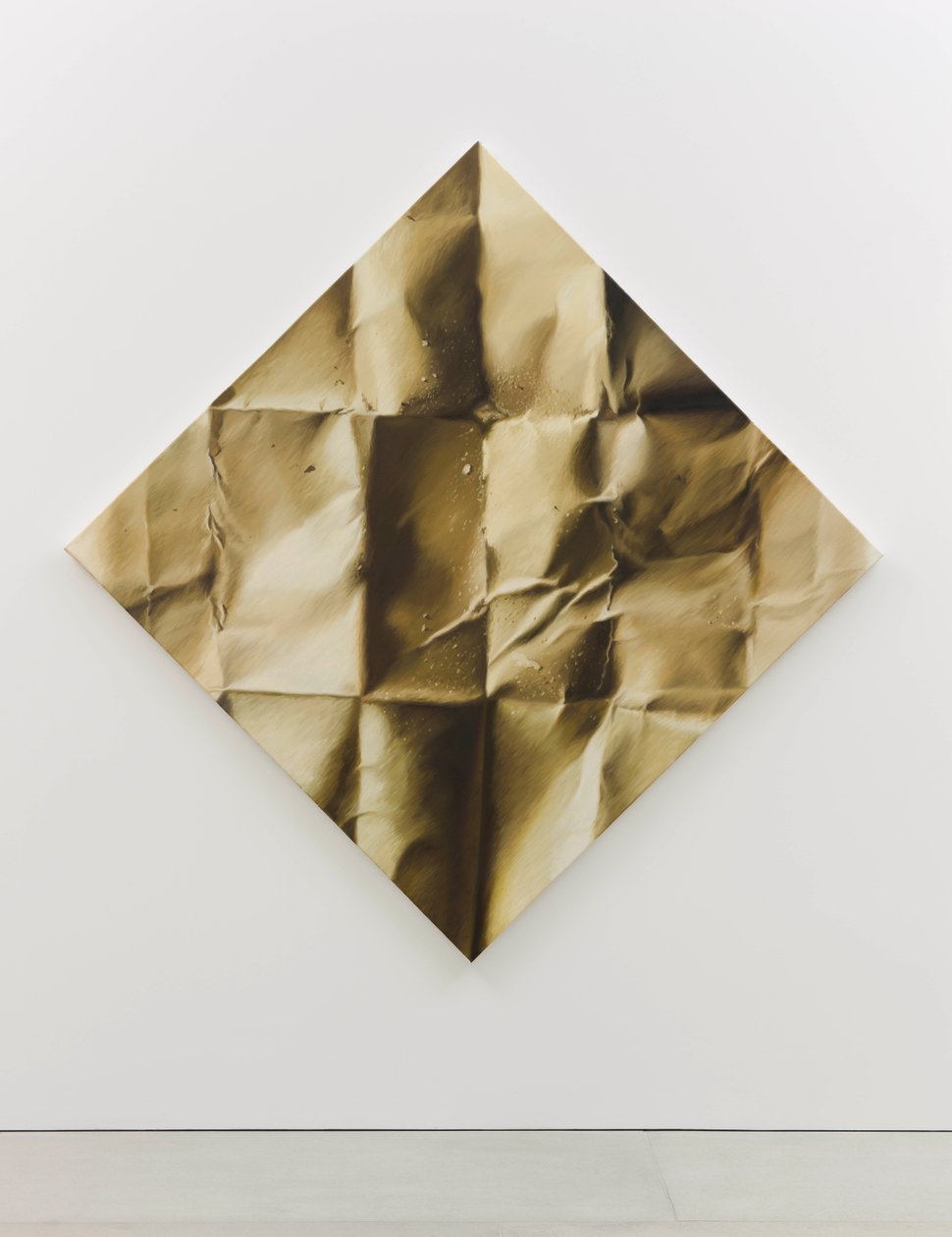 Encaje de platino, 2012 (Óleo sobre lienzo) de Mat Collishaw