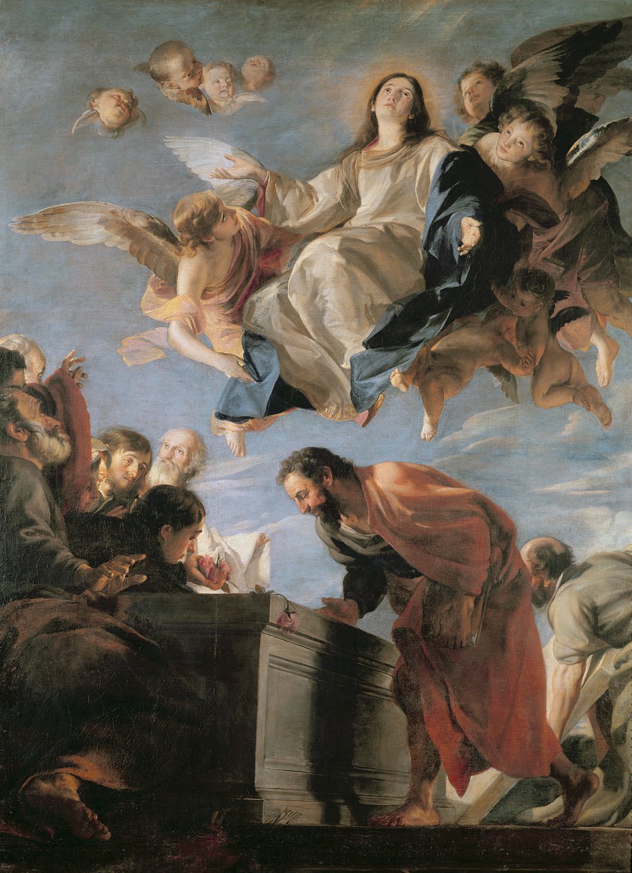 La Asunción de la Virgen, 1673 de Mateo Cerezo