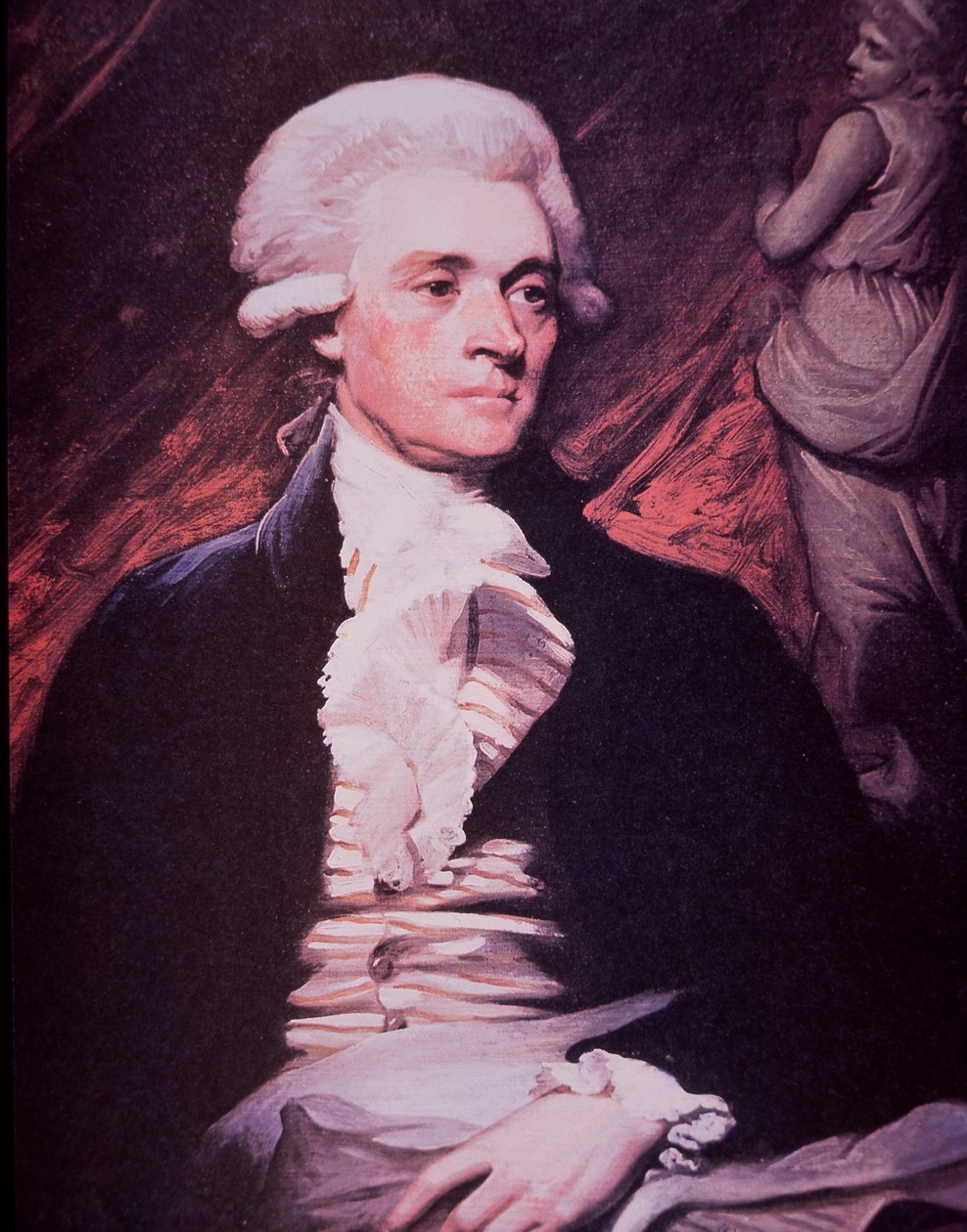 Thomas Jefferson como Embajador de EE.UU. en Francia de Mather (after) Brown