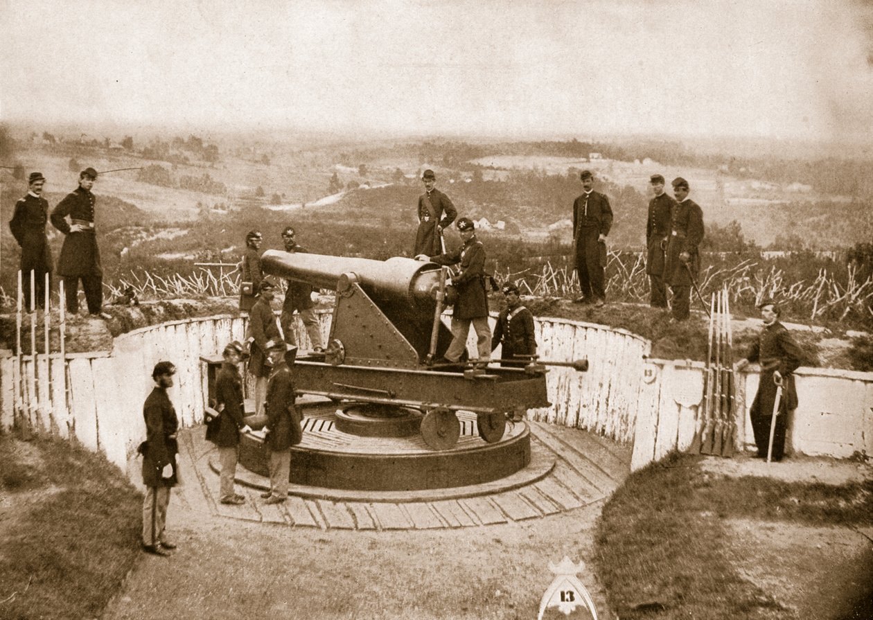 Defensa de Washington, Fort Totten, 1861-65 de Mathew B. Brady