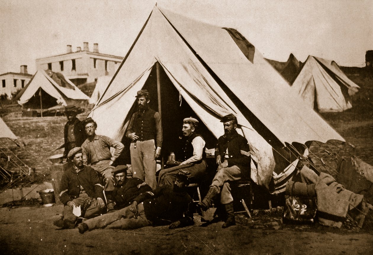 Grupo de Voluntarios de Nueva York 22º, 1861-65 de Mathew B. Brady