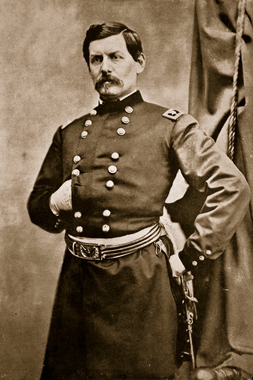 Retrato del General George B. McClellan, 1861-65 de Mathew B. Brady