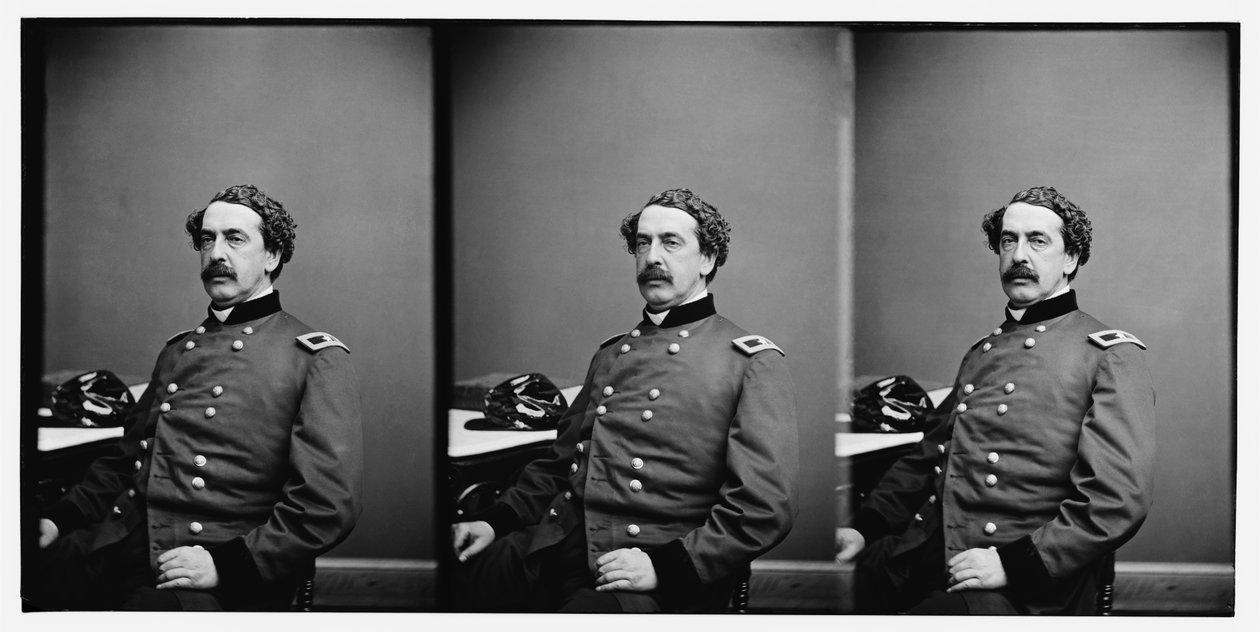 General de Brigada de la Unión Abner Doubleday de Mathew B. Brady