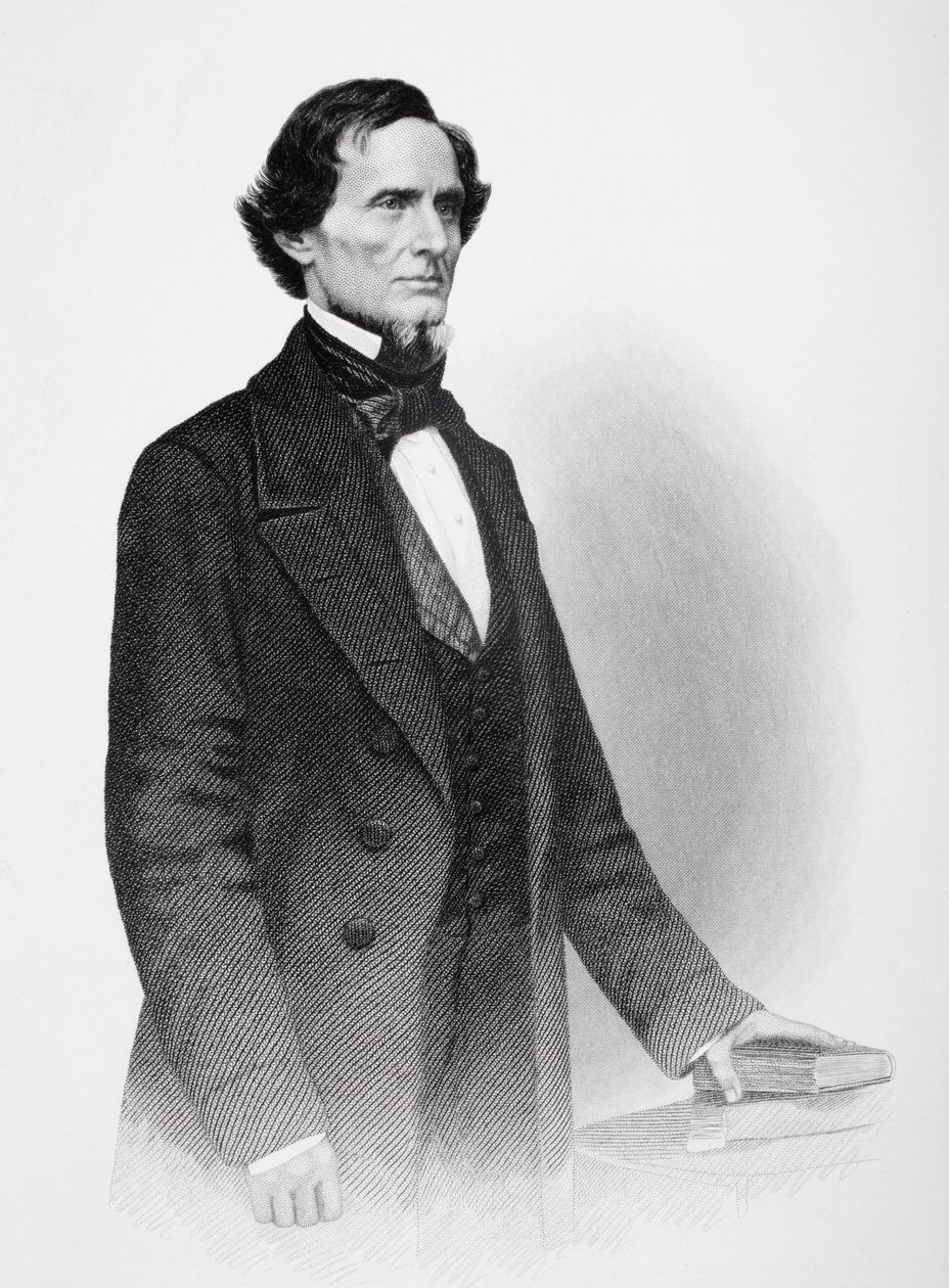 Retrato de Jefferson Davis de Mathew B. Brady
