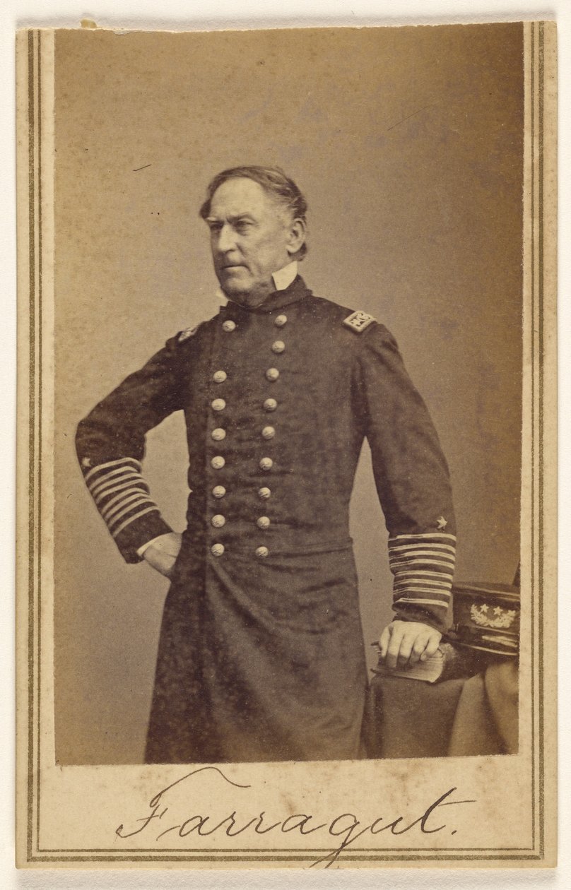 Almirante [David Glasgow] Farragut de Mathew B. Brady