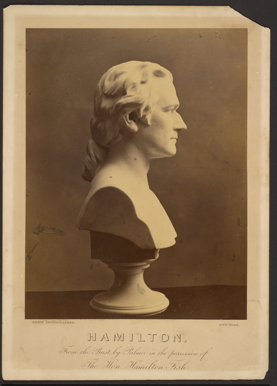 [Busto de Alexander Hamilton] de Mathew B. Brady